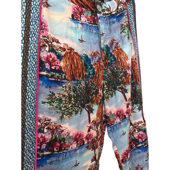 Le Superbe Voyage Silky Wide Leg‎ Art
To Wear Pants in Dawnridge Size 0 - Picture 13 of 14